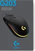 Logitech G203 LIGHTSYNC 10