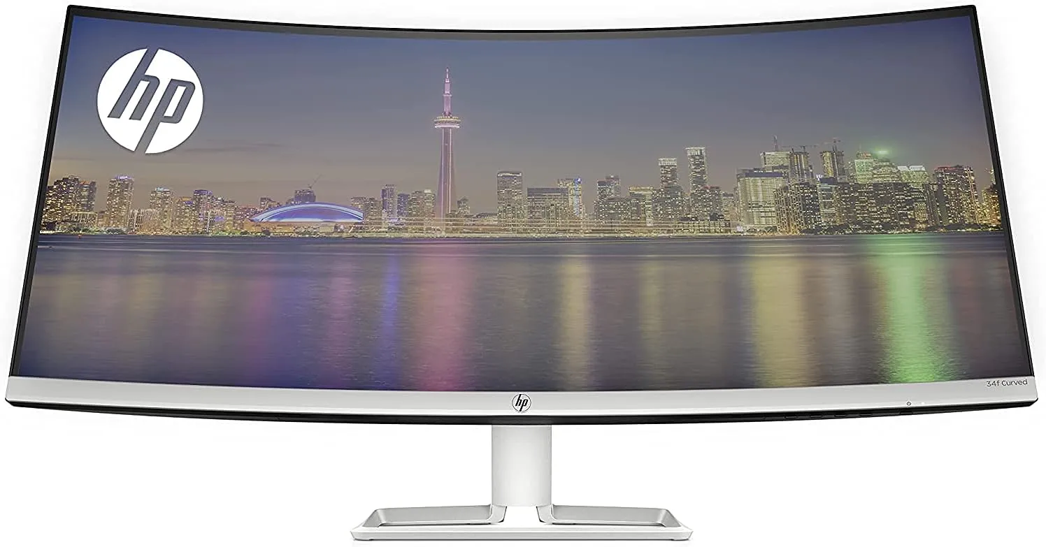 HP 34f 34-Inch Curved Display 1