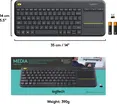 Logitech K400 Plus Wireless Touc 8