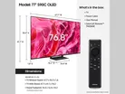 Samsung 77-Inch S90C OLED TV 2