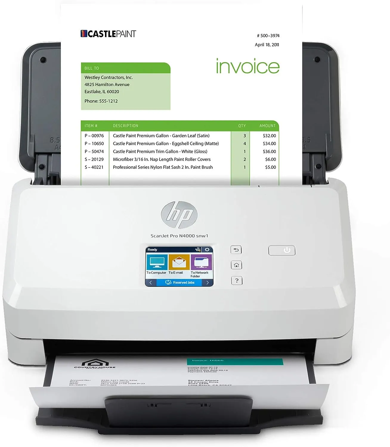 HP ScanJet Pro N4000 snw1 1