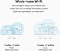 Nest Wifi router and Point 2