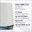 Netgear Orbi 5G Tri-Band WiFi 6  3