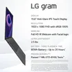 LG Gram 15Z90Q 2