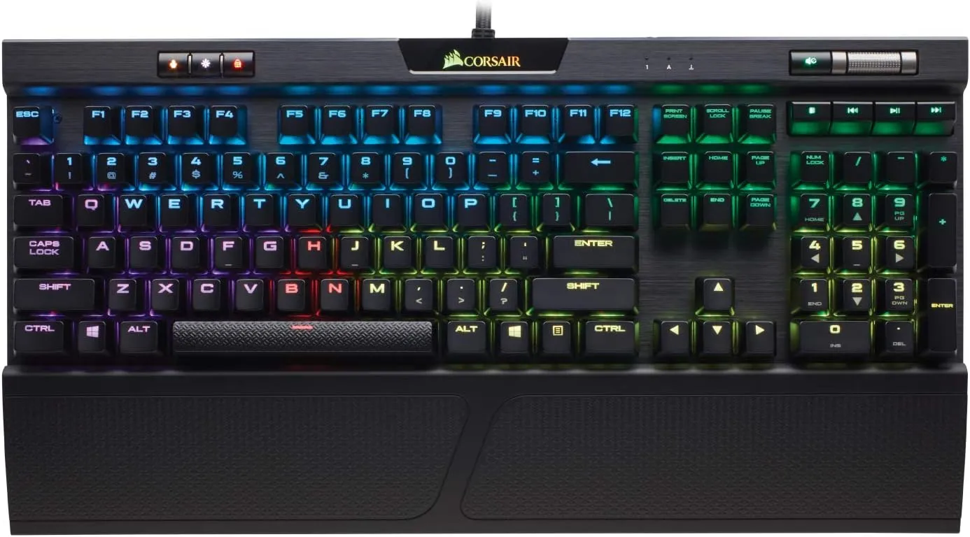 Corsair K70 RGB MK.2 Gaming Keyb 1