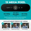 Logitech Brio 4K Ultra HD Webcam 6