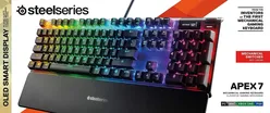 SteelSeries Apex 7 Keyboard 10