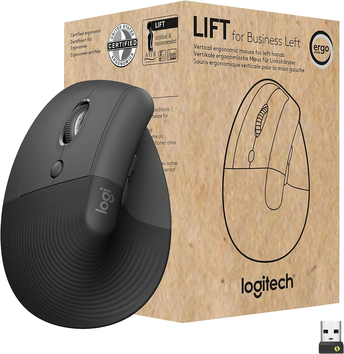 Logitech Lift Vertical Ergonomic 1