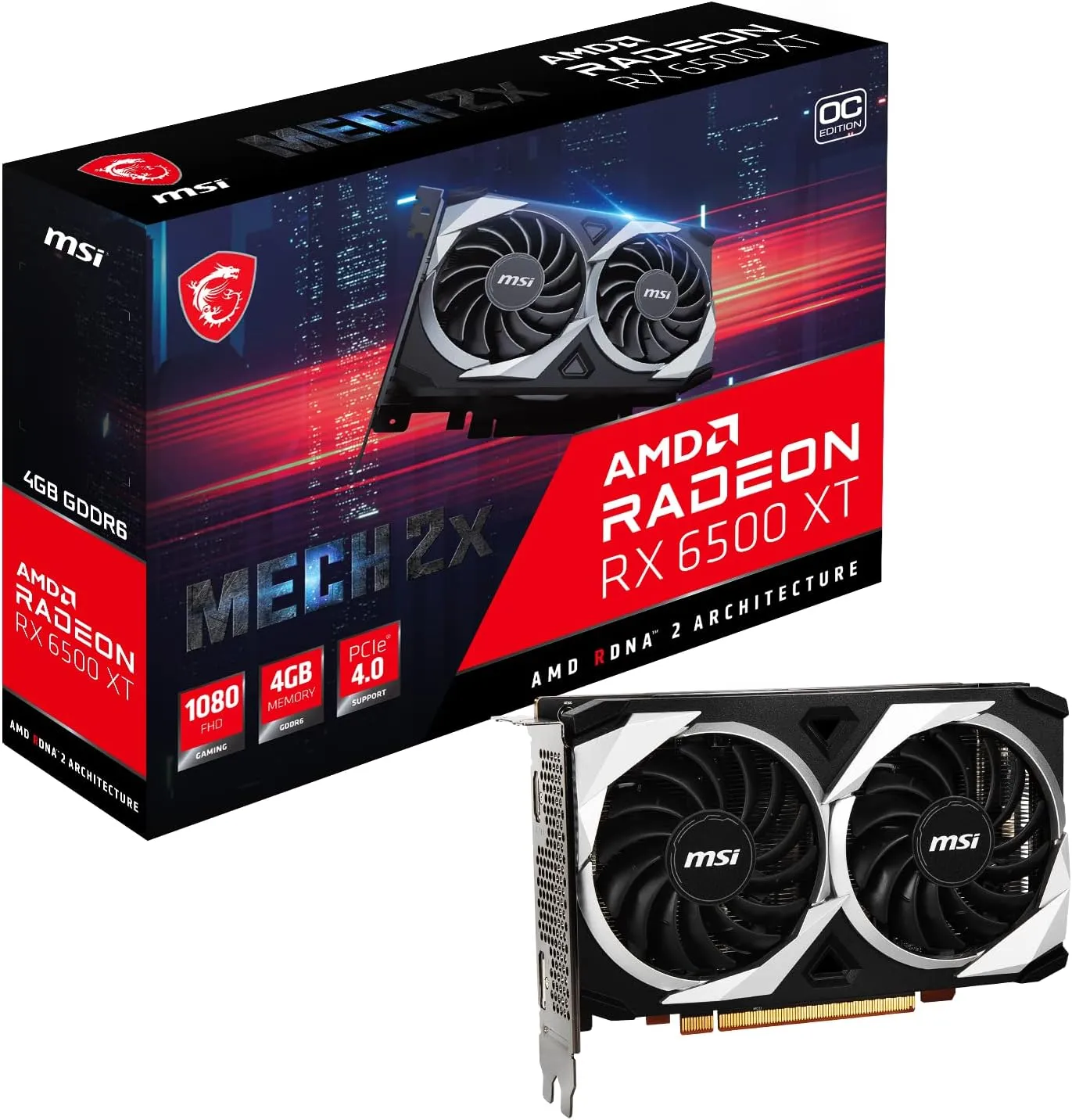 AMD Radeon RX 6500 XT 1