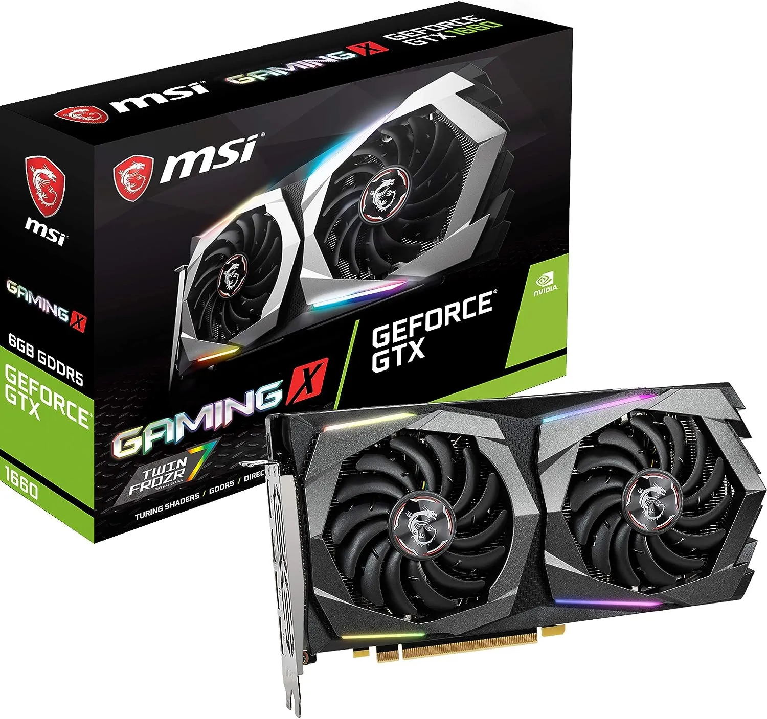 MSI GeForce GTX 1660 Ti Gaming X 1