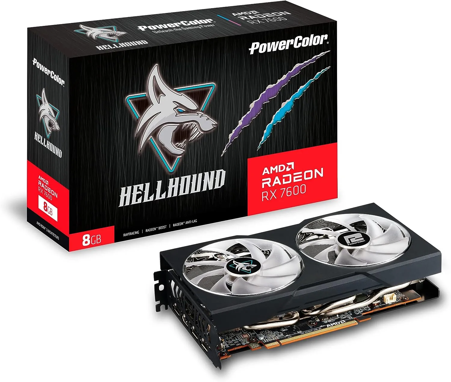 AMD  Radeon RX 7600 1