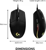 Logitech G203 Lightsync Mouse 8