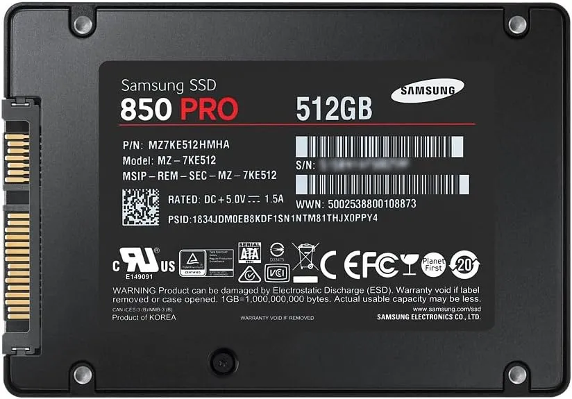 Samsung 850 Pro 512GB 1